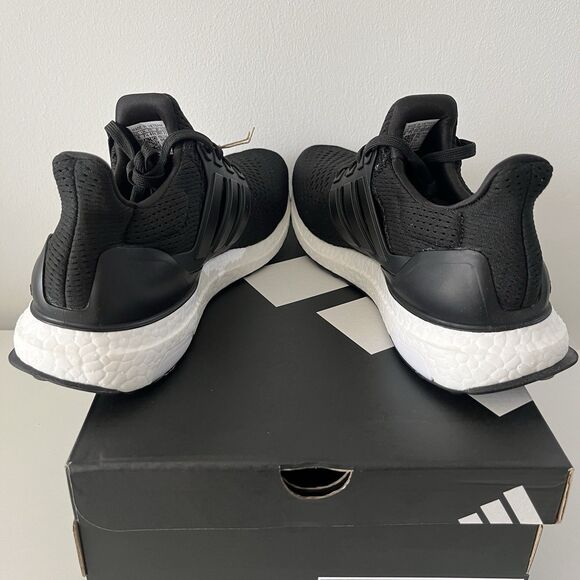 adidas Ultra Boost 1.0 DNA Black White Men\'s Sizes 8 HQ4201 NEW main image 5